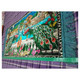 Delcampe - Antique Carpet Peacock Shaggy Woven Tablecloth Colorful Wall Rug Original Tapestry 113x50 - Tapijten