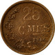 Monnaie, Luxembourg, Charlotte, 25 Centimes, 1946, TTB, Bronze, KM:45 - Luxembourg