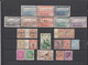 118 TIMBRES ALGERIE OBLITERES & NEUFS**&* + SANS GOMME DE 1941 à 1957  Cote : 89,75 € - Oblitérés