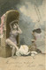 Baigneuse * Série De 3 CPA 1904 * Femme Maillot De Bain Mode * Art Nouveau - Mode