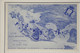 BA2 FRANCE BELLE CARTE CURIOSITé 1938 MEETING AERIEN  BELLE ILE LA BAULE  ++ VIGNETTES MERMOZ + AFFRANCH. PLAISANT - Sonstige & Ohne Zuordnung