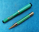 PENNA STILOGRAFICA & PORTAMINA KEYSTONE GIADA 1930 FOUNTAIN PEN & PENCIL SET - Stylos