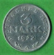 ALLEMAGNE / REPUBLIQUE DE WEIMAR / 3 MARK / 1922 A / ALU / ETAT SUP - 3 Mark & 3 Reichsmark