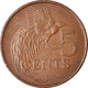 Monnaie, Trinité-et-Tobago, 5 Cents, 2004 - Trinidad En Tobago