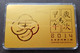 Hong Kong Year Of The Horse 2014 Lunar Chinese Zodiac (999.9 Gold Prestige Card) - Lettres & Documents