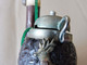 Delcampe - Pipe Ancienne Originale Avec Capuchon Métallique ( Décoration Cerf En Bronze Ou Cuivre ) Longueur = 16 Cm ( à Nettoyer) - Other & Unclassified