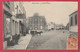 Beaumont - Grand'Place ... Attelage / Hôtel Du Hainaut - 1913 ( Voir Verso ) - Beaumont