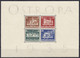 Ostropa-Block 1935, Ungebraucht, Sehr Gute Erhaltung. Mi. 1.300,-€. * Michel Block 3. - Autres & Non Classés