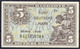 5 Deutsche Mark, Serie 1948. Kennbuchst. B, Serie A (Platte 19). III. Rosenberg 236. Grabowski. WBZ-4a. - Sin Clasificación