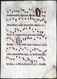 Very Rare Large Elephant Folio Vellum Sheet. Out Of An Antiphonary Manuscript From The 15th Century. / Seltene - Théâtre & Scripts