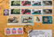 USA 2022, USED COVER SE-TENENT STRIP 4 STAMPS WAR ,WORLD WAR 2 ,BIRD, ANIMAL STAMPS ON STAMP ,SHIP, LIBRARY, 16 STAMPS U - Brieven En Documenten