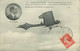 AVIATION Port Aviation Grande Quinzaine De Paris 1909  LATHAN En Plein Vol Aéroplane Antoinette - Meetings