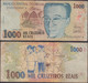 BRAZIL - 1000 Cruzeiros Reais ND (1993) P# 240 America Banknote - Edelweiss Coins - Brazil