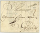 BRUGES 1753 Pour Gent Gand Barth. Michot - 1714-1794 (Paesi Bassi Austriaci)