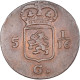 Monnaie, Indes Orientales Néerlandaises, Duit, 1808, Dordrecht, TTB+, Cuivre - Indes Neerlandesas