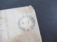 Delcampe - Schweiz 1861 Faltbrief Mit Inhalt Stempel Motiers Travers Und Roter K2 Suisse 3 Pontarlier AMB Neuchatel - Pontarlier - Briefe U. Dokumente