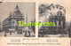 CPA BRUXELLES GRAND INCENDIE DE L'HOTEL CONTINENTAL 1901 ( PLI D'ANGLE ) - Fêtes, événements