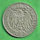 ALLEMAGNE / EMPIRE / 25 PFENNIG / 1910 E / NICKEL - 25 Pfennig