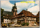 Amorbach - Ortsansicht 1   Mit Opel Rekord P2 Ford Taunus 17M P3 Badewanne Mercedes L 312 LKW - Amorbach