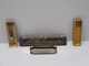 Delcampe - * 2 HARMONICAS M HOHNER ECHO & ECHO Super VAMPER INSTRUMENTS MUSIQUE VITRINE   E - Muziekinstrumenten