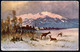 F9264 - Müller Jn. München Künstlerkarte - Winterlandschaft - Erika - Müller, August - München