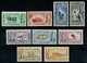 Ref 1559 - Falkland Islands 1952 KGVI - 1/2d - 1/= SG 172-180 Lightly Mounted Mint Stamps - Falkland Islands