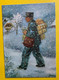 17905 - Suisse Votations Fédérales  Entente Fédérale OUI Décembre 1939  Facteur En Hiver Illustration Scherer - Evènements