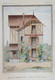 PLANCE ARCHITECTURE L'HABITATION PRATIQUE 38.5X31.5 CM -  VILLA AUX PERREUX   - ARCHT- M.PICARD   3 SCANS - Architecture