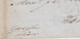 LETTER.  27 JANV 1847. RED OUTRE-MER, LE HAVRE. W.A.BIELBER BAHIA BRAZIL 10 OCTOBER 1846. TO LONDON. - Prefilatelia