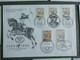 Delcampe - BELG.1990 2350 LOT HKcards  : "500 Anniversary First Post Relay Between Innsbruck- Mechelen." - 1981-1990