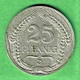 ALLEMAGNE / EMPIRE / 25 PFENNIG / 1911 J / NICKEL - 25 Pfennig