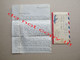 Delcampe - Recommended Envelope With Content VIA AIRMAIL, PAR AVION / From Ottawa, Ontario To Pančevo, Serbia ( 1951 ) - Luftpost-Express