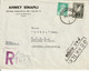 Turquie Lettre Recommandée Par Avion Istanbul Pour L'Autriche 1954 - Lettres & Documents