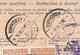 Břeclav Brno 1929 Vinkovci HUNGARY Czechoslovakia Yugoslavia REVENUE Customs Postmark PORTO DUE PARCEL POST Stationery - Unclassified