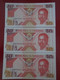 TANZANIA  , P 23 , 50 Shillings ,  ND 1993 ,  UNC Neuf  , 3 Notes - Tanzanie