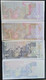 TEST NOTE  , De La Rue Giori  Varinota , Color Trial  , 4 UNC Notes With Beethoven , 60% Discount - Vals En Specimen