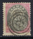 DANEMARK 1875-1903:  Le Y&T 26A,  TB Obl. Chiffre "45" - Covers & Documents