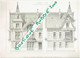 3 PLANS DESSIN 1895 VICHY VILLA LE CASTEL 8 RUE PRUNELLE ARCHITECTE PERCILLY - Auvergne