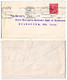 NZS14416 New Zealand 1930 Cover Franking KGV 1d Admiral With Slogan / Wellington To USA - Cartas & Documentos