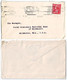 NZS14417 New Zealand 1930 Cover Franking KGV 1d Admiral With Slogan / Palmerston North To USA - Briefe U. Dokumente