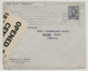 WW2 1940 ARGENTINA Por Vapor OCEANIA Maritime Mail Cover British Censorship 1878 And German Censored To GERMANY - WO2