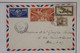 BA7  INDOCHINE   BELLE LETTRE  1907  PAR AVION  TONKIN A NICE FRANCE  + AFFRANCH. PLAISANT - Luchtpost