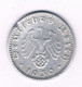 50 PFENNIG 1939 D  DUITSLAND /15597/ - 50 Reichspfennig