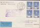 1946. NORGE. 4 Ex 30 ØRE London-issue On Cover Par Vol Special KLM Amsterdam - Johannesburg C... (Michel 281) - JF523498 - Covers & Documents