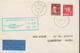 1939. NORGE. 20 ØRE OLAF + 15 ØRE HOLBERG On Small Cover Cancelled LUFTPOSTRUTEN OSLO-BERGEN... (Michel 169+) - JF523509 - Lettres & Documents