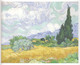 Caribbean Netherlands (Bonaire) - MNH Sheet PAINTING VINCENT VAN GOGH - CORNFIELD WITH CYPRESSES (1889) - Other & Unclassified