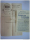 1917 Facture + Info + Preuve Paiement P. Basset Pharmacien Achat Cachets Dr. Faivre - Droguerie & Parfumerie