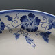 Delcampe - ✅Plat NIMY Coll. Floral Bleu 1895 Bleu Faïence Terre De Fer 31x22.5cm  #manufacture  #madeinbelgium #rare - Nimy (BEL)