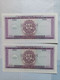 Pareja Correlativa De Mozambique De 500 Escudos, Año 1967, UNC - Mozambique