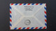 LETTRE TP EXPO 67 0,50 OBL.25.8 1967 ZAGREB PRVI LET ZAGREB BUCURESTI Lufthansa + Cachet Vert - Airmail